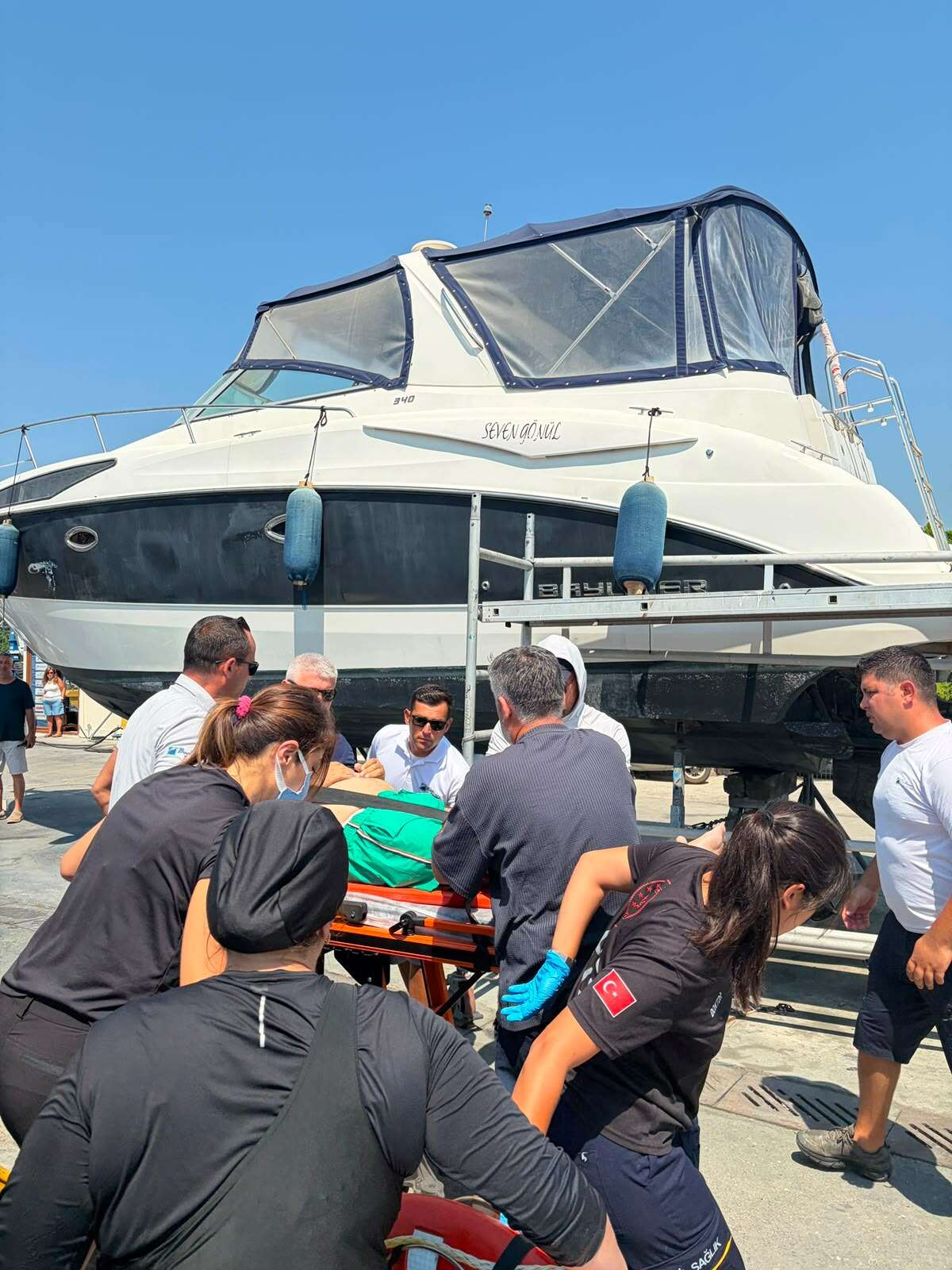 Bodrum'da Denizde Zamanla Yarış, Mavi Tura Çıkan Mısırlı Turist Tüm Müdahalelere Rağmen Kurtarılamadı 1